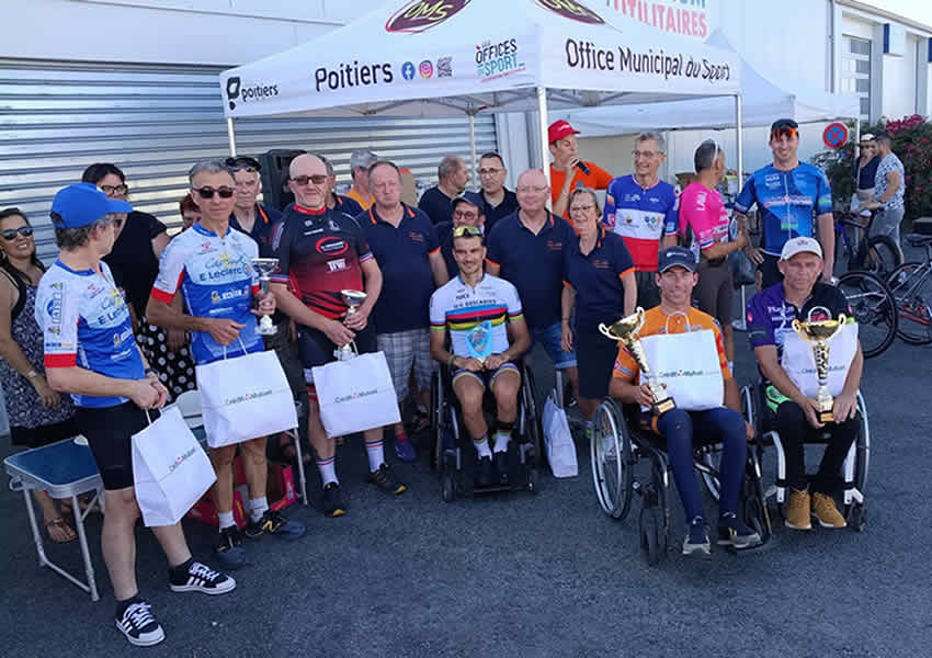 04 juillet 1er Critérium Paracycliste à Chasseneuil du Poitou