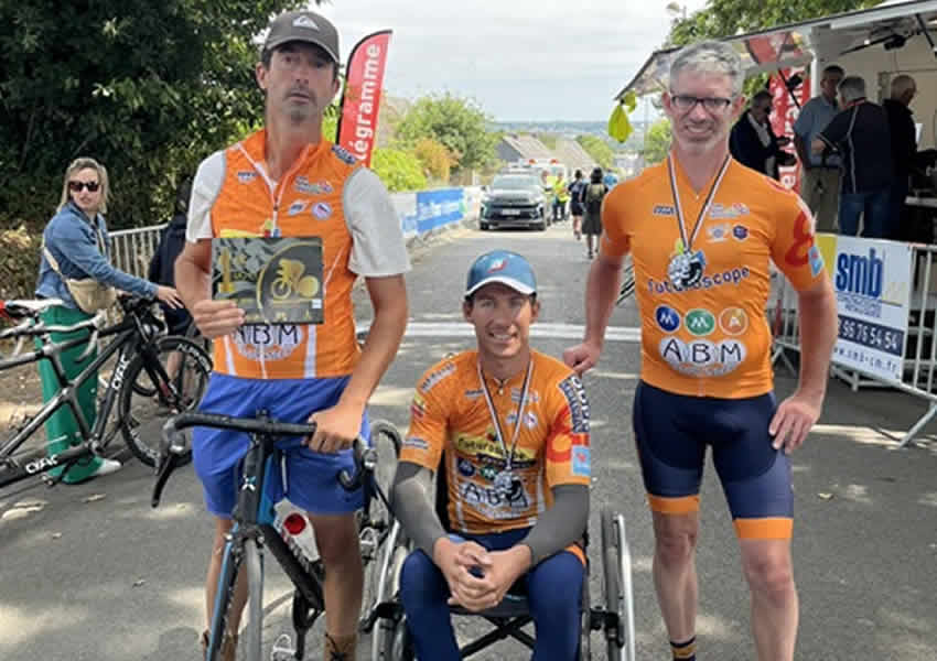 31 juillet 1ère épreuve du Challenge International Breton Paracyclisme